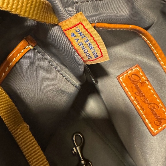 Dooney & Bourke Blue Nylon Crossbody Bag - Picture 14 of 16